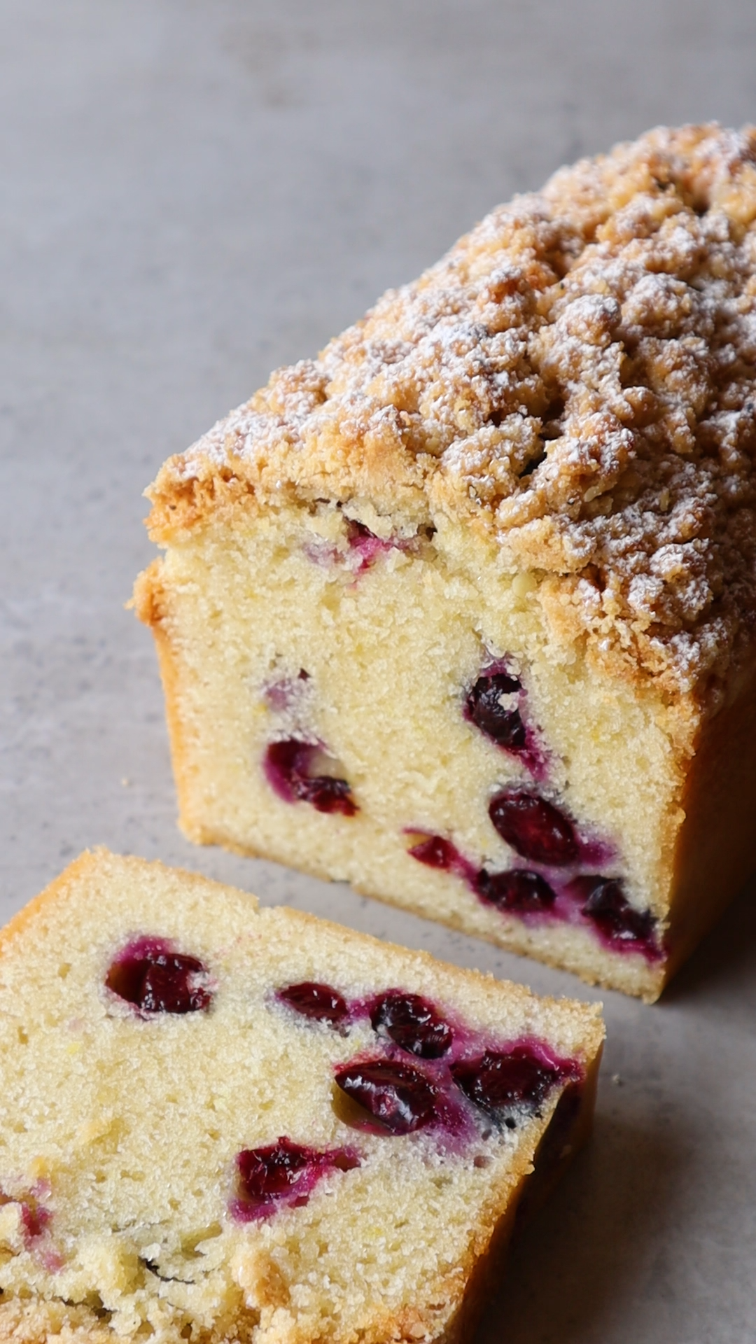 Blueberry Lemon Loaf Cake