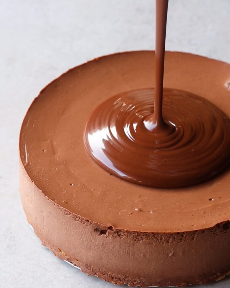 Chocolate Orange Cheesecake-image