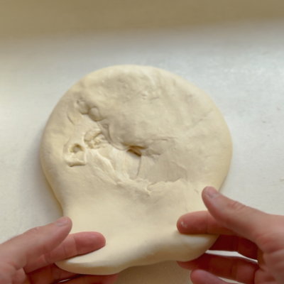Stretch dough 1