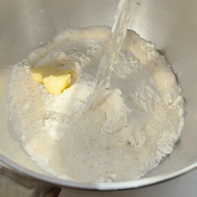White tin loaf mix ingredients