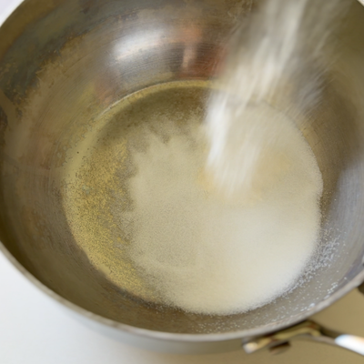 add agar powder