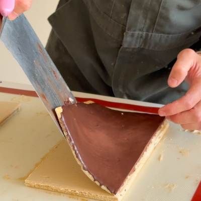Stack the opera cake