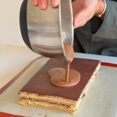Pour on glaze